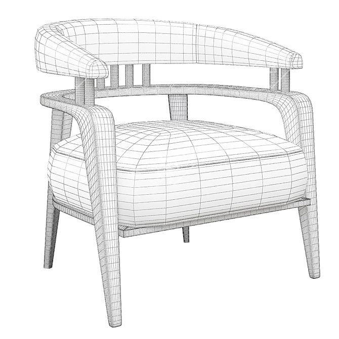 Rozzoni Furniture: Stylish & Modern 3D model image 2
