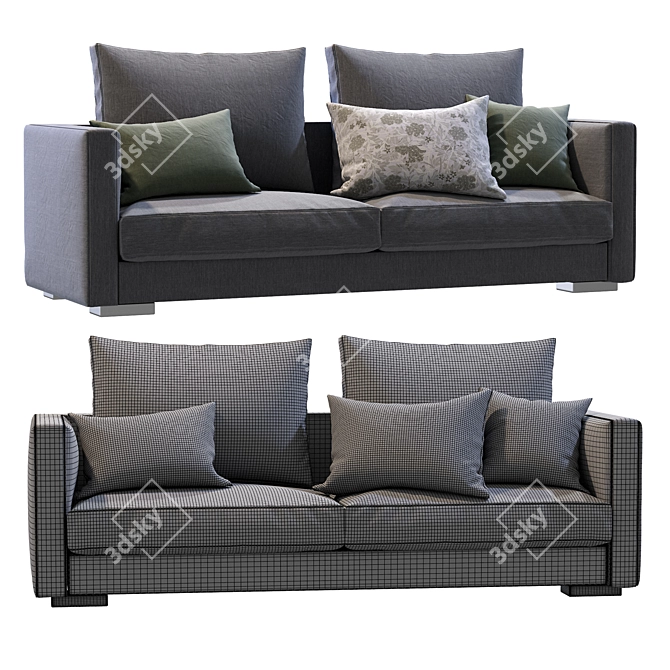 Modern Tango Sofa by Marac 3D model image 5