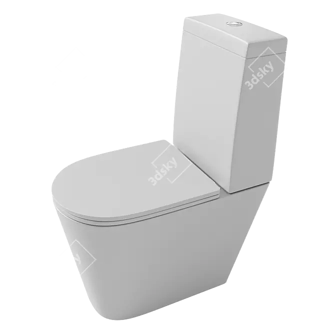 Elevate your bathroom with Deca P230 3D model image 6