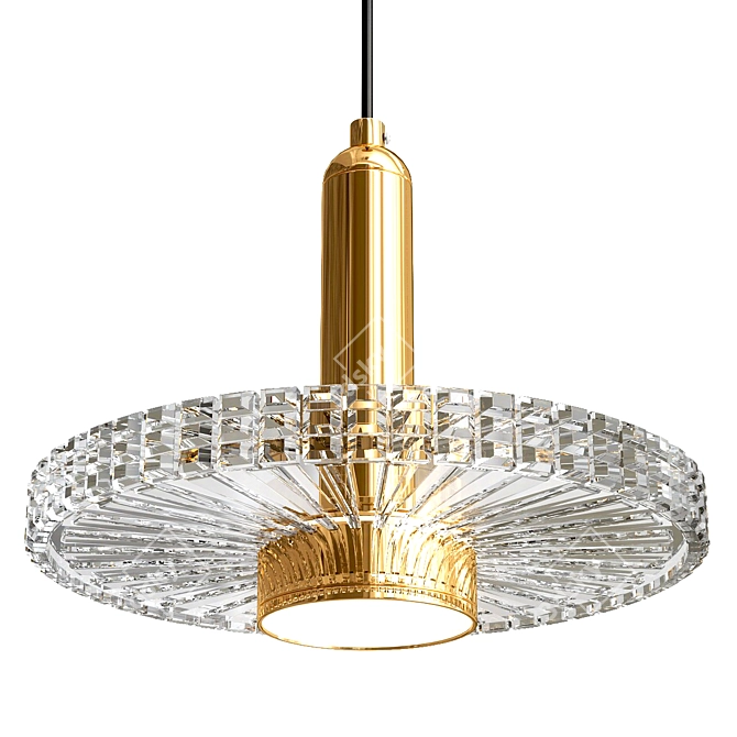 Elegant GEORGA Pendant Lamp 3D model image 6