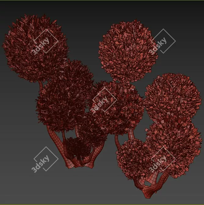 Variety of Trees - Volume 02 3D model image 5