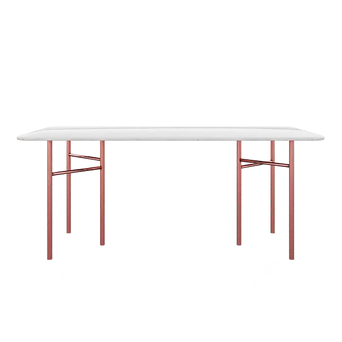 Amato Dining Table: Stylish and Free 3D model image 5