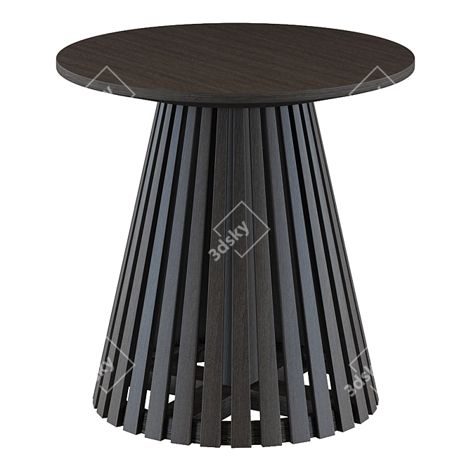 Modern Round Coffee Table 3D model image 2