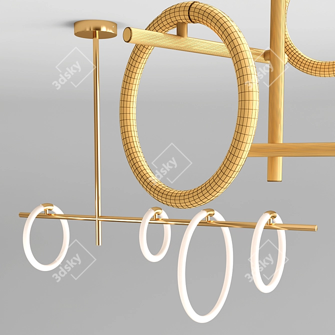 ELKHART Designer Lamps 3D model image 2