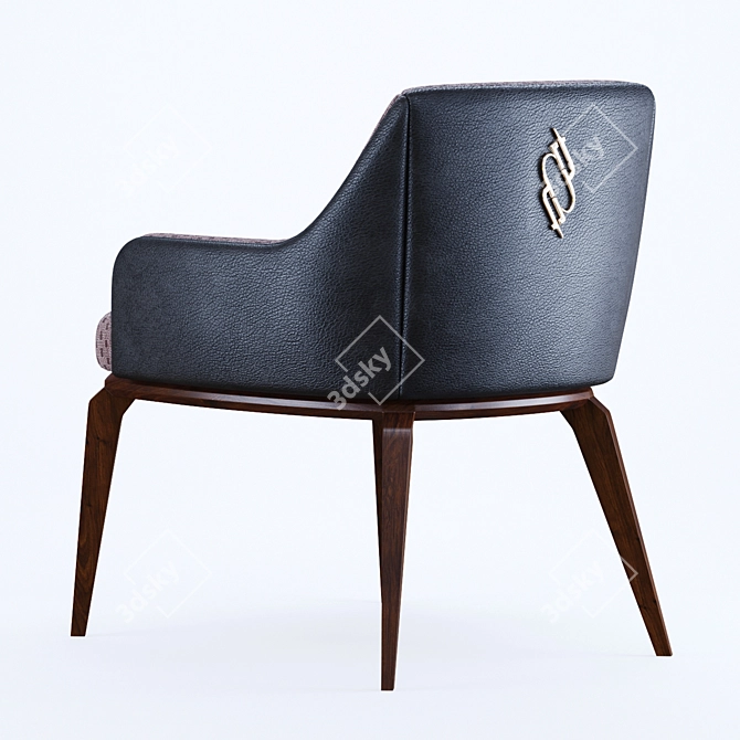 Elegant 1743 Chair by Tecni Nova 3D model image 2