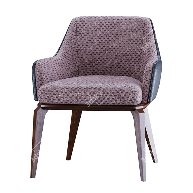 Elegant 1743 Chair by Tecni Nova 3D model image 3