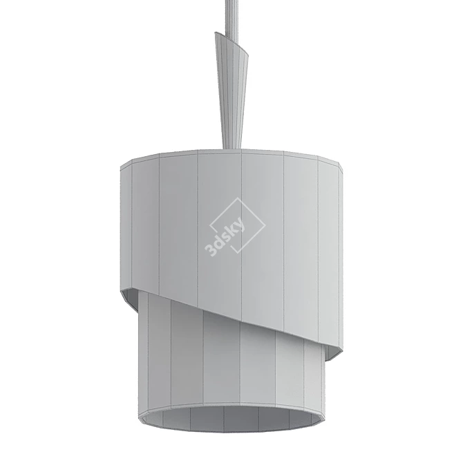 Chic Mini Pendant Light 3D model image 2