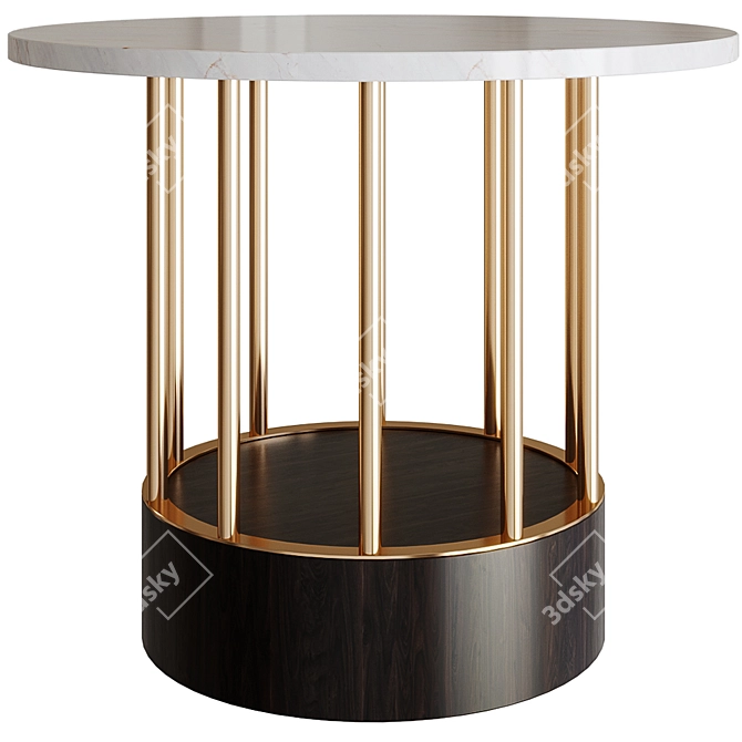 EILEEN Coffee Table - 50cm Height, 60cm Diameter 3D model image 2