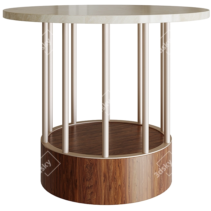 EILEEN Coffee Table - 50cm Height, 60cm Diameter 3D model image 3