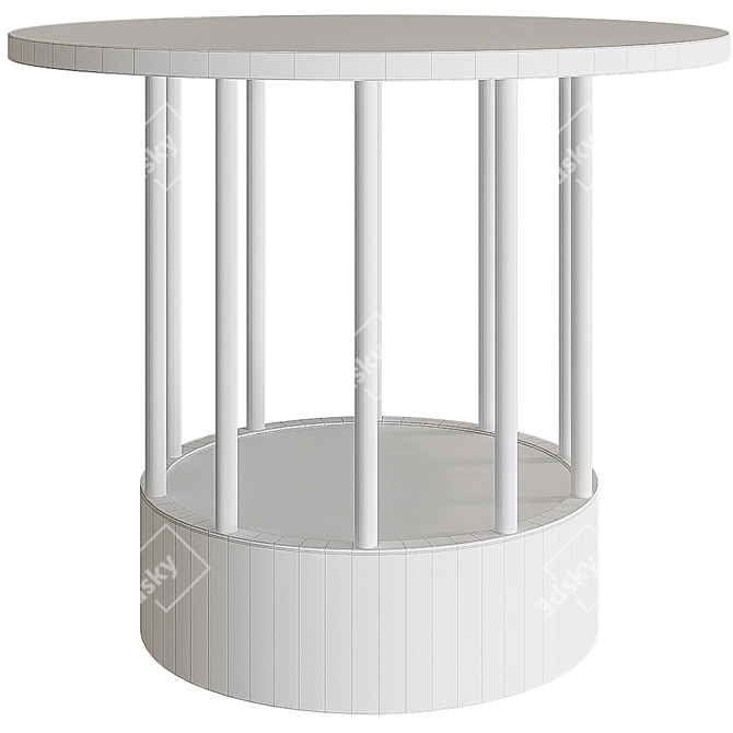 EILEEN Coffee Table - 50cm Height, 60cm Diameter 3D model image 4