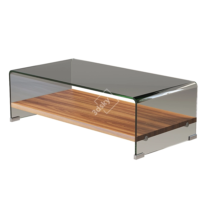 Elegant Sonama Coffee Table 3D model image 2