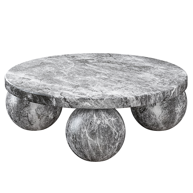 Modern Morro Coffee Table 3D model image 1