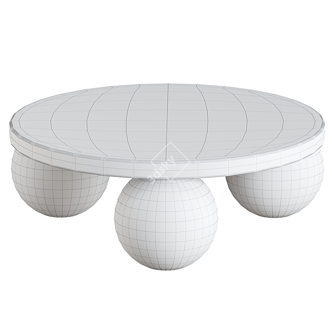 Modern Morro Coffee Table 3D model image 3