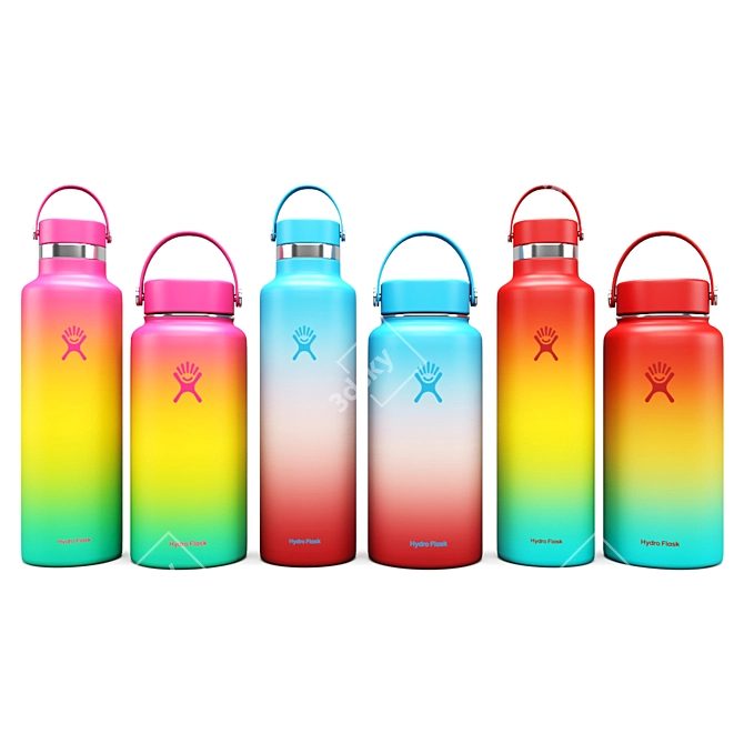 Chillwave Shaved Ice Hydro Flask 3D model image 1