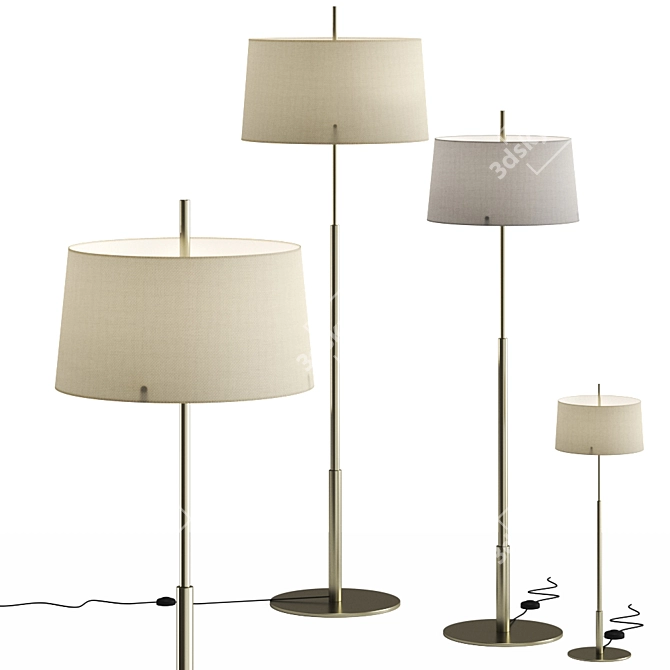 Diana Mayor Floor Lamp: Stylish Illumination 3D model image 1