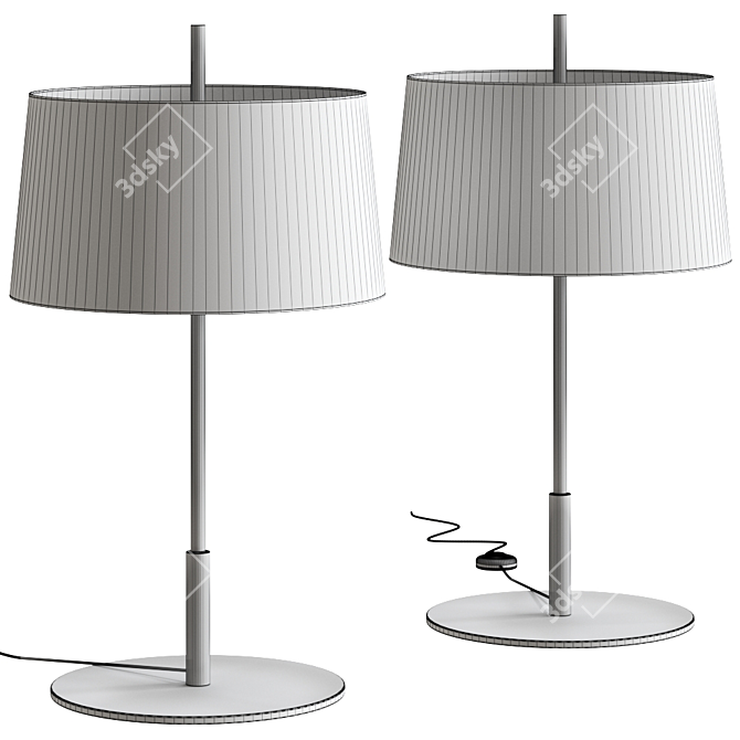 Sleek Diana Mayor Lamp 3D model image 2