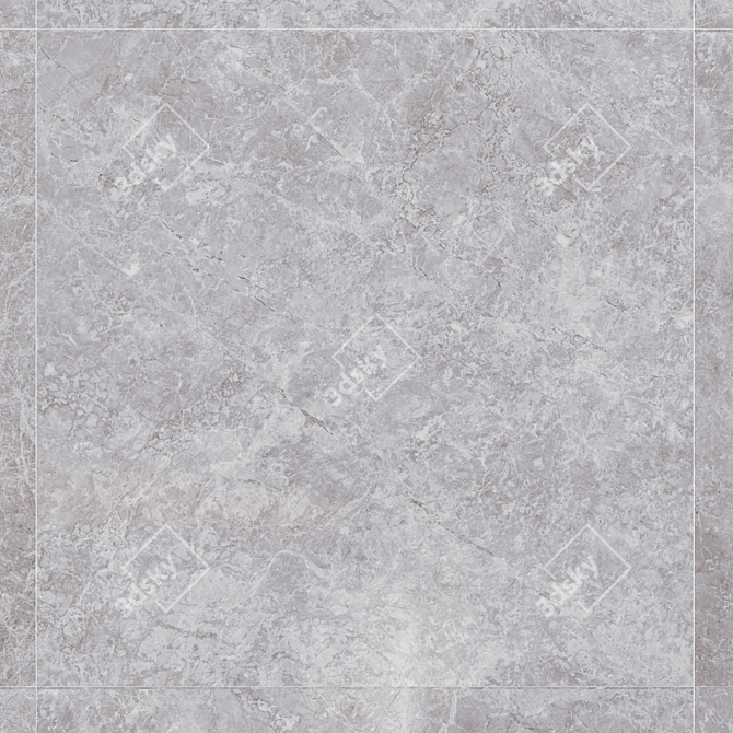 Baltic Gray 80x80 - HD Textured Wall & Floor Tiles 3D model image 2