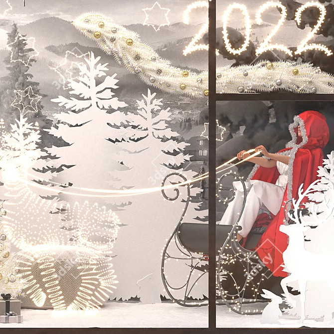  New Year Showcase: 3D Model & Facade 3D model image 5