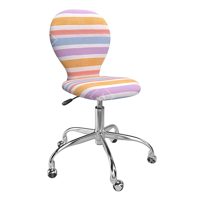 Pottery Barn Kids Upholstered Desk Chair 3D model image 1