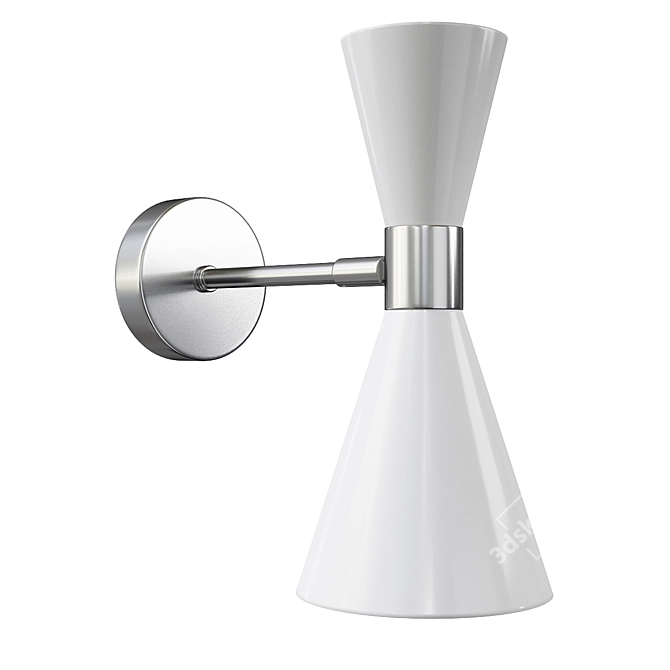 Elegant Quinn Sconce - 3661 3D model image 1