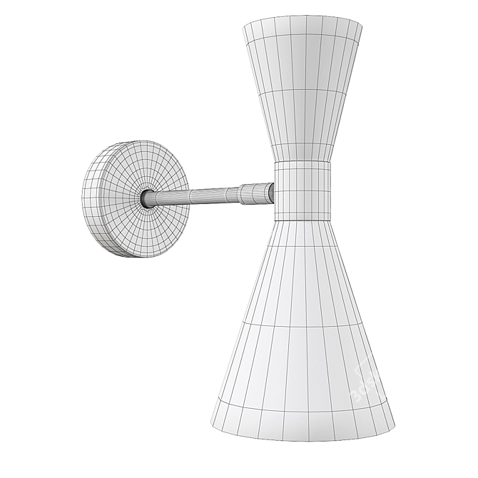 Elegant Quinn Sconce - 3661 3D model image 2