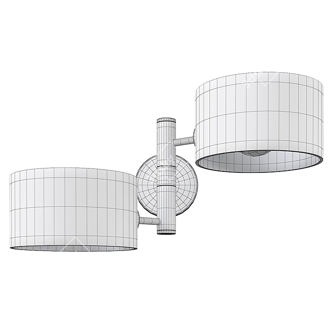 Lumion Ashley Sconce: Elegant Illumination Perfection 3D model image 2