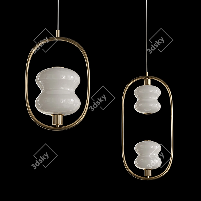 Alda Ring - Elegant and Modern Lighting 3D model image 2