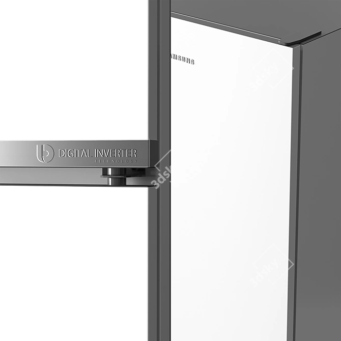 Samsung Refrigerators: Stylish & Spacious 3D model image 5