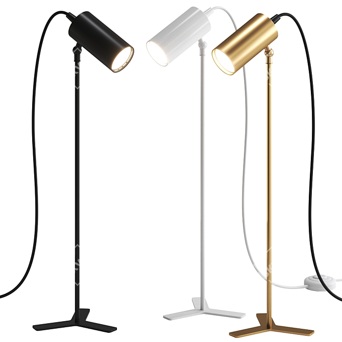 Bright Special Lighting S Vectis Table Lamp 3D model image 1