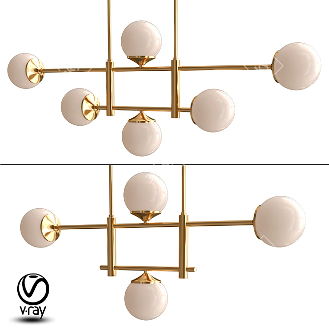 Apodis Modern Design Lamps 3D model image 1