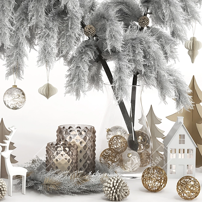  Festive Delights Decor Set 3D model image 4