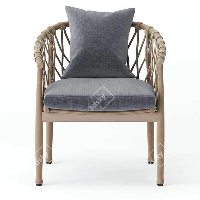 Ginestra B&B Italia Chair 3D model image 2