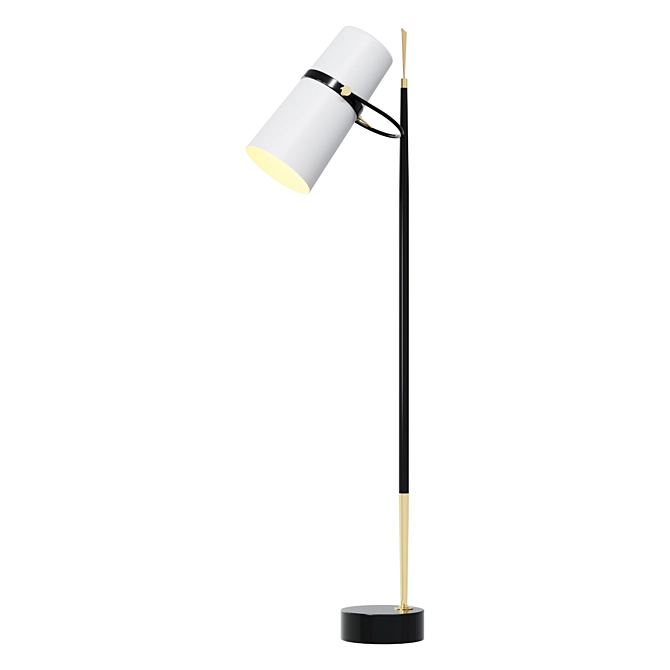 Riston Floor Lamp, Modern Lighting 3D model image 1