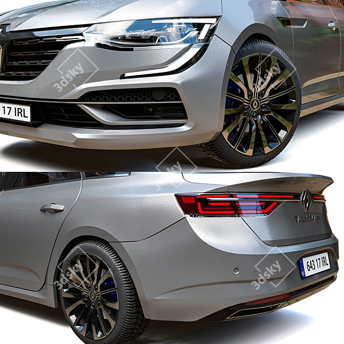 Renault Talisman: Premium Model for Photorealistic Renders 3D model image 5