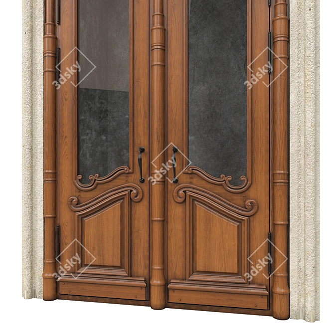 Classic 3D Door - 1800mm x 4300mm 3D model image 2