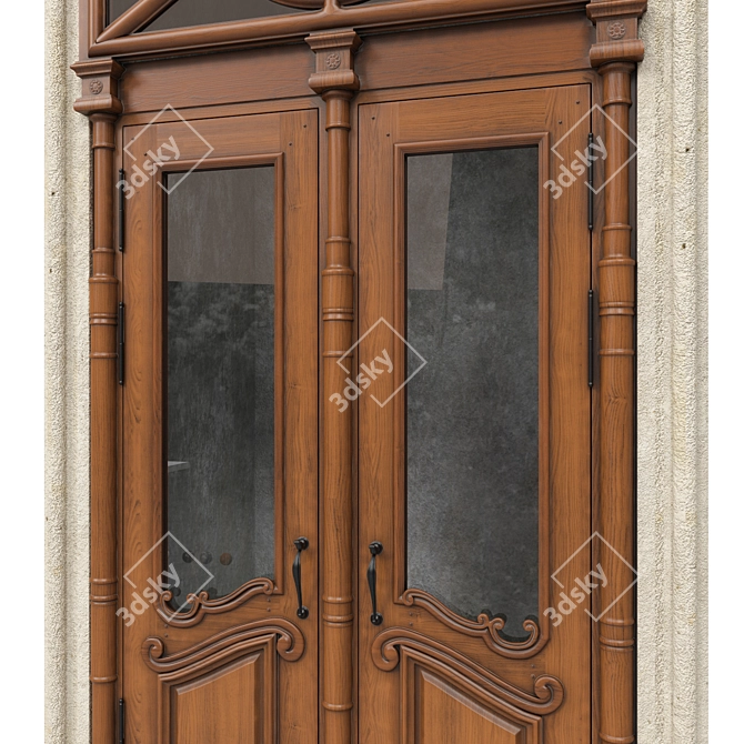 Classic 3D Door - 1800mm x 4300mm 3D model image 3