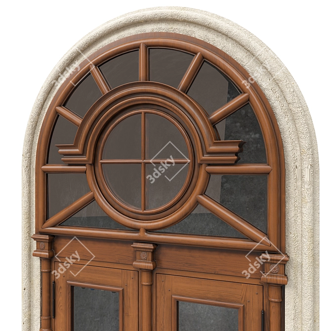 Classic 3D Door - 1800mm x 4300mm 3D model image 4