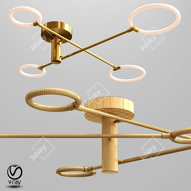 Elkhart CH: Stunning Design Lamps 3D model image 2