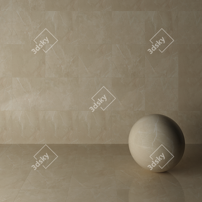 Pulpis 60x60: HD Texture Wall & Floor 3D model image 3