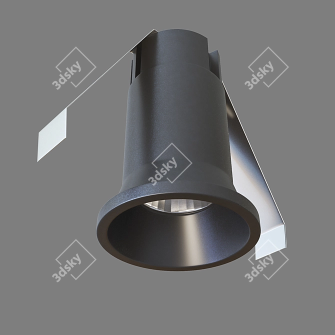 Elektrostandard Recessed LED Spot: Sleek Design, High Efficiency 3D model image 2