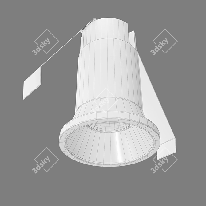 Elektrostandard Recessed LED Spot: Sleek Design, High Efficiency 3D model image 5