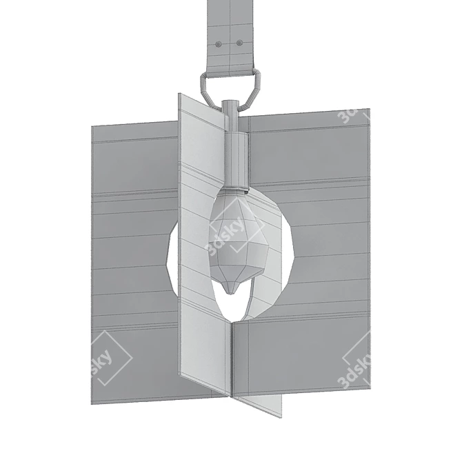 Ludlow Pendant: Graceful Illumination for Any Space 3D model image 2