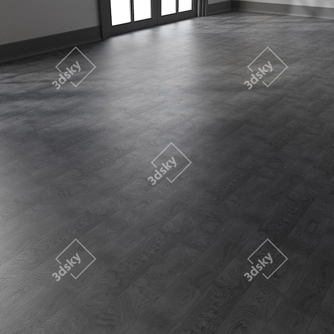 Seamless Wood Parquet: Diesel Living | 2 Types | 8192x4096 3D model image 6