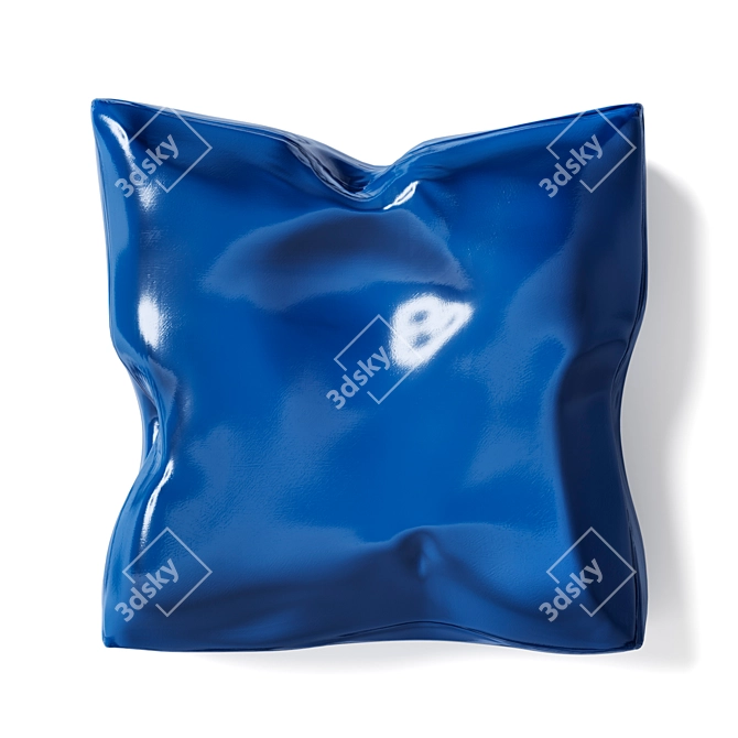 Versatile Plastic Wall Panel Pillow 3D model image 1