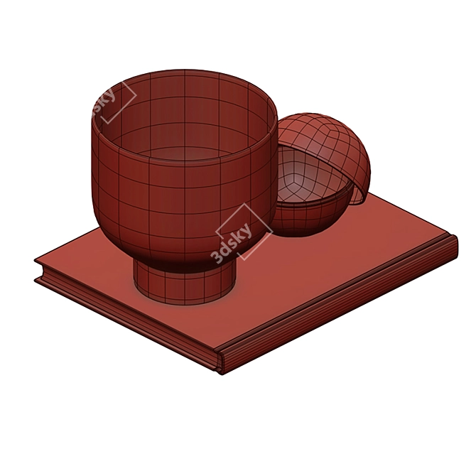 Modern Home Decor Set 3D model image 2