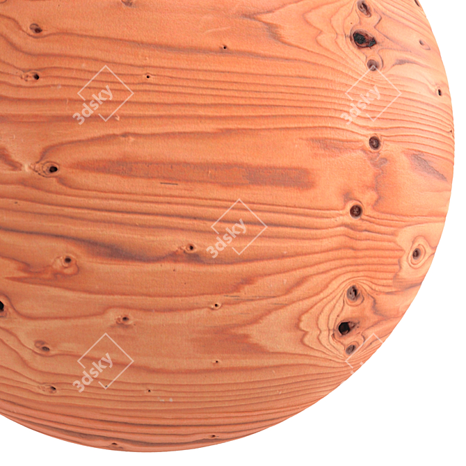 Procedural PBR Plywood Texture 3D model image 3