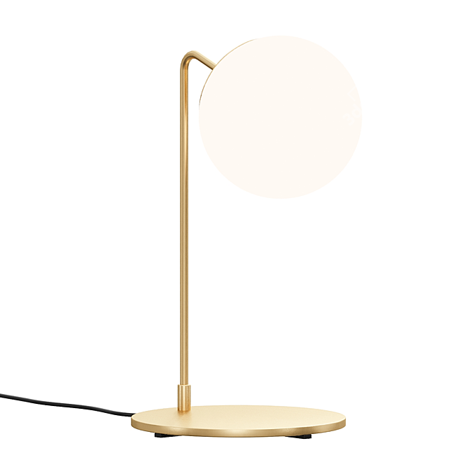 Title: Sleek Modo Desk Lamp 3D model image 2