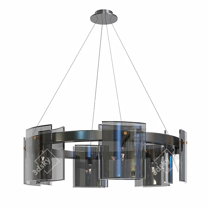 Nordic Bar Main Light: Modern, Creative & High-end 3D model image 1