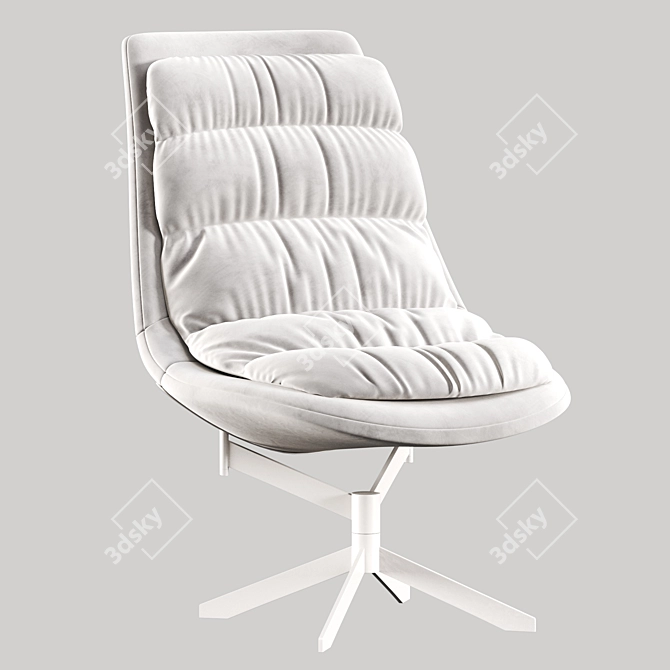 FAT FRANK Armchair: Modern Comfort for Your Living Space 3D model image 5