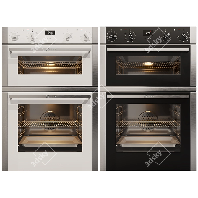 Premium Built-In Ovens by Bosch, Neff & Kitchenaid 3D model image 6